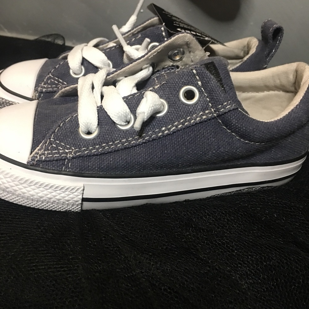 Dark denim Converse